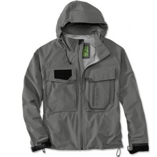 Orvis Clearwater Watjacke Grey NEU