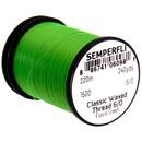 Semperfli Classic waxed thread 6/0 fluo. grn