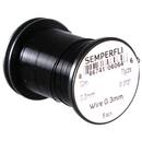 Semperfli Wire 0,3mm schwarz