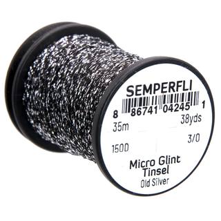 Semperfli Micro Glint Tinsel old silver