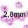 2,8 mm