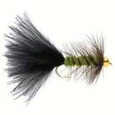 Wooly Bugger olive/schwarz 12