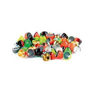 FITS Tungsten Cone Heads  chartreuse Large