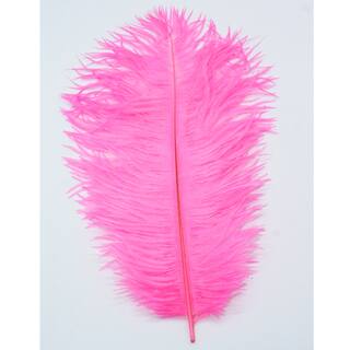 UV2 ganze Strauen Feder hot pink