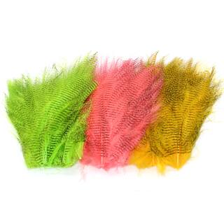 Fine Black Barred Marabou  Federn -TOP Qualitt-