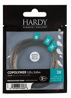 Hardy Copolymer Presentation Leader 12ft 3er Pack