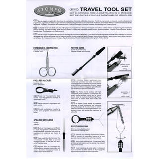 Stonfo 711 Travel-Tool-Set Reisebindewerkzeug