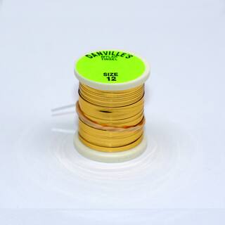 Mylar Tinsel Flach gold