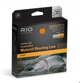 Rio ConnectCore Metered Leine -floating- Durchmesser: 0,37 Farbe: grau/orange -  675 grains