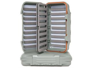 GuideLine WP Fliegenboxen double slit foam mit Innendeckel