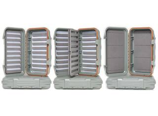 GuideLine WP Fliegenboxen double slit foam mit Innendeckel