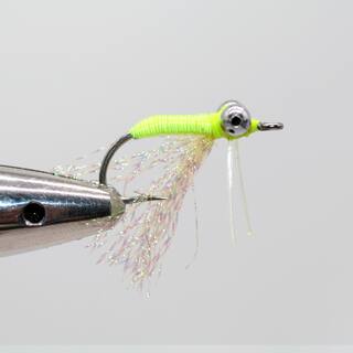 Crazy Charlie chartreuse -Bonefish- Gre 4  -Salzwasserfliege