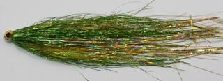 Pike Tube -Green Gold - Hechtfliege