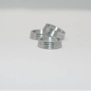 Korkabschlussringe -Aluminium- 14,4mm