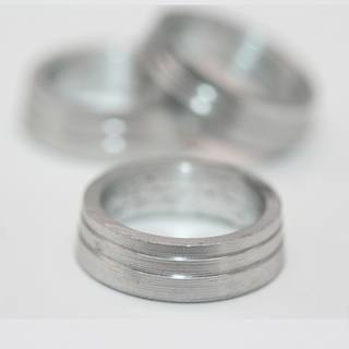 Korkabschlussringe -Aluminium- 14,4mm