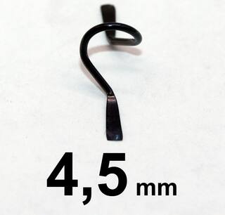 DLC-Ringe diamond coated Schlangenringe 4,5mm