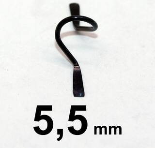 DLC-Ringe diamond coated Schlangenringe 5,5mm