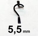 DLC-Ringe diamond coated Schlangenringe 5,5mm