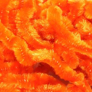 Seiden-Chenille -mittel- orange