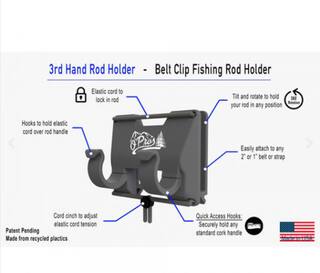 O`Pros 3rd Hand-Rutenhalter