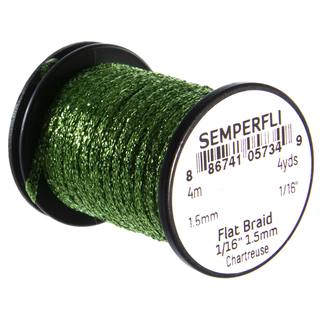 Semperfli Flat Braid chartreuse