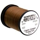 Semperfli Classic waxed thread 6/0 braun