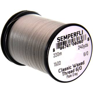Semperfli Classic waxed thread 6/0 pale grau