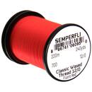 Semperfli Classic waxed thread 12/0 fluo. rot