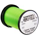 Semperfli Classic waxed thread 18/0 fluo. grn