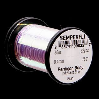 Semperfli Perdigon Body transluscent blau pearl