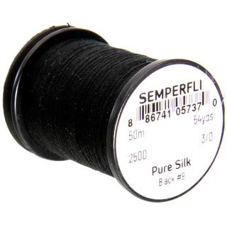 Semperfli Pure Silk Bindeseide schwarz