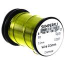 Semperfli Wire 0,5mm chartreuse