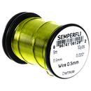 Semperfli Wire 0,5mm light gold