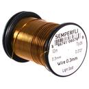 Semperfli Wire 0,3mm light gold