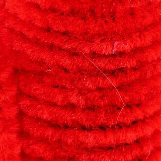 Semperfli Sparkle Worm Chenille rot