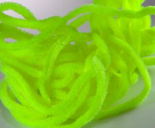 Semperfli Sparkle Worm Chenille gelb