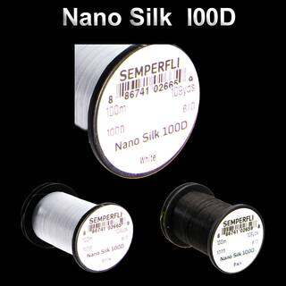 Semperfli Nano Silk -100 Denier- 100mSpule