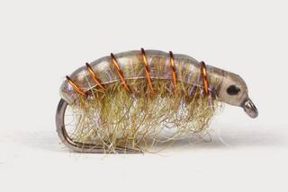 GuideLine UV Gammarus olive #8 -Meerforellenfliege-