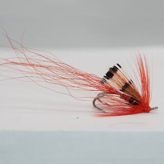 Allys Shrimp Lachsfliege -Doppel- #10