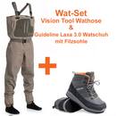 Wat-Set x1 Vision Tool Wathose + GuideLine Laxa 3.0 Schuh...