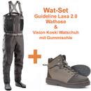 Wat-Set x6 GuideLine Laxa Wathose + Vision Koski Schuh...