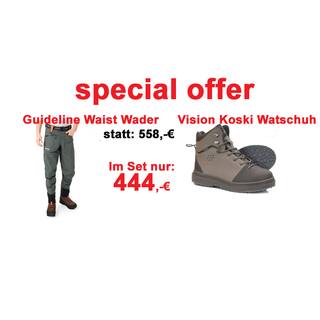 Wat-Set GuideLine Laxa Hüft Wathose + Vision Koski...