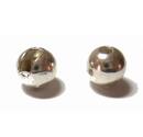 Tungsten Perlen -50er Packung- silber 2,8 mm
