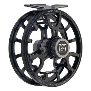 Averon Rolle von Hardy schwarz 3000/ #2/3/4 WF4+37m  durchmesser 93mm  111g