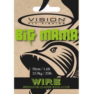 Vision Big Mama Raubfisch-Vorfcher Big Mama WIRE 50cm/1,6ft/ 15,9kg/35lbs