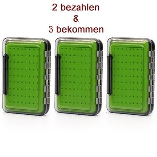 Fliegendose -doppelseitig- mit Klarsichtdeckel 3er Set...