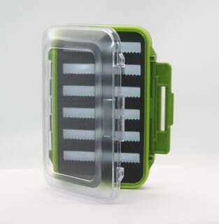 Fliegenbox Large -doppelseitig- grn 3er Set zum Preis von 2