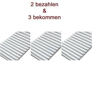 Ethafoam Platten gerippt 3er Set zum Preis von 2