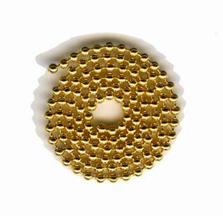 Kettenaugen de Luxe gold 2,0 mm
