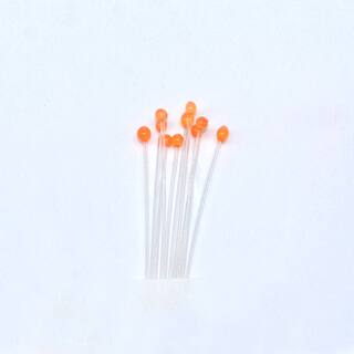Plastikaugen für Shrimpimitationen und Nymphen small orange